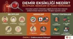 Demir Eksikliği Nedir? Belirtileri, Nedenleri ve Tedavi Yöntemleri