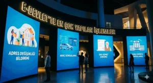 E-Devlet’te En Çok Yapılan İşlemler