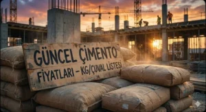 Güncel Çimento Fiyatları 2026 – Kg/Çuval Listesi