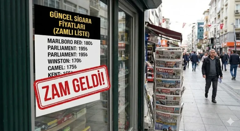 Güncel Sigara Fiyatları 2026 (Zamlı Liste)