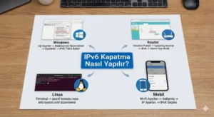 IPv6 Kapatma Nasıl Yapılır? – Windows, Router, Linux ve Mobil
