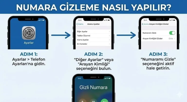 Numara Gizleme Nasıl Yapılır? Android, iPhone ve Operatörler