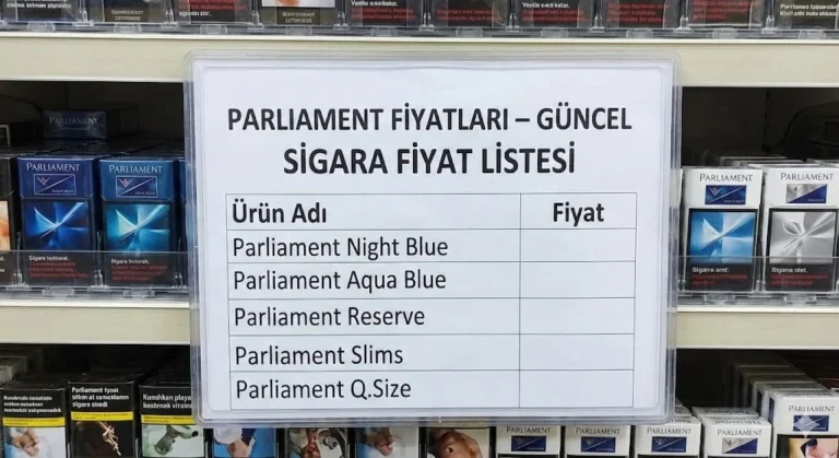 Parliament Fiyatları 2026 – Güncel Sigara Fiyat Listesi